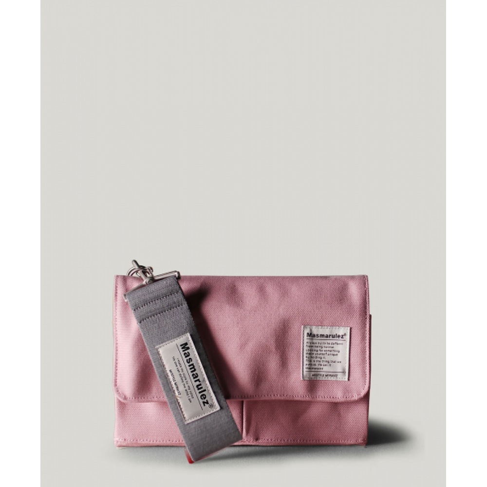 マスマルレス S ミニポケットクロスバッグ_ピンク