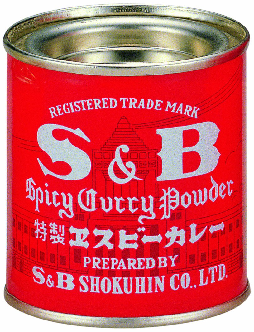 エスビー食品 S&B 赤缶カレー粉 37g缶×10個入