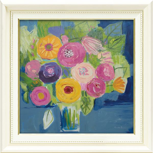 ユーパワー ファリダ/ザマン Gel加工 アートフレーム 「ハッピーブーケ」