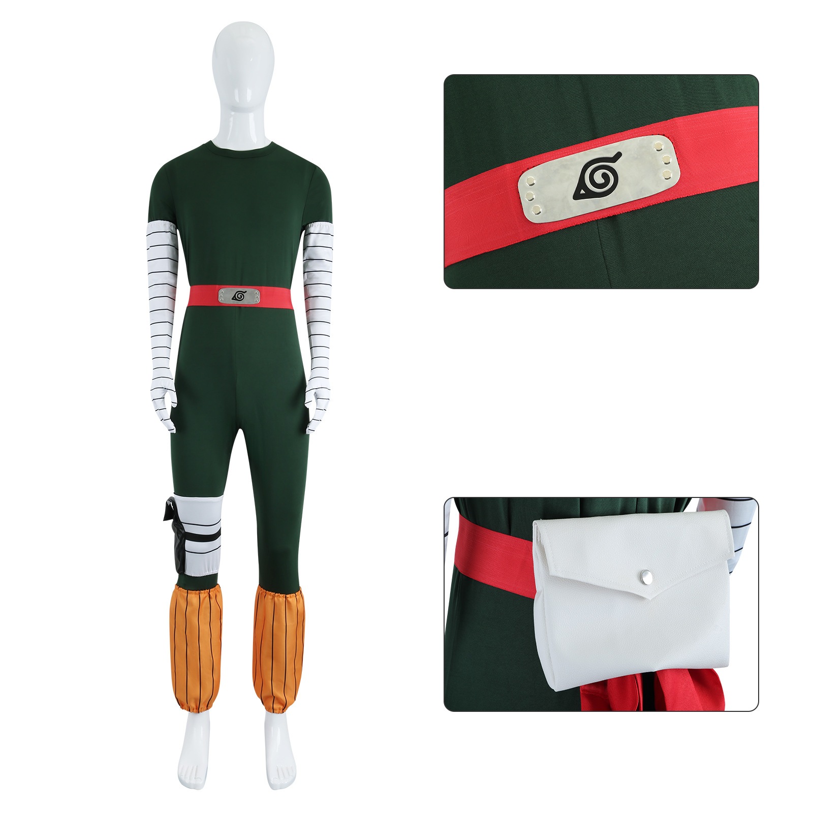 【2025新作】コスプレ 仮装ハロウィーン忍者cos服八門夜凱木葉李ロックコスプレ衣装二次元アニメ イベント用品