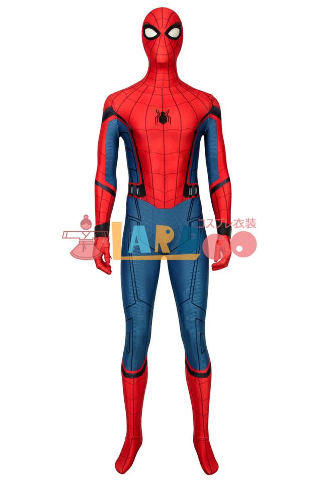 新タイプ追加 激安販売 スパイダーマン:ファー・フロム・ホーム ピーター・パーカー Spider-Man Peter Parker ウェブシューター付きコスプレ衣装 [4436A]