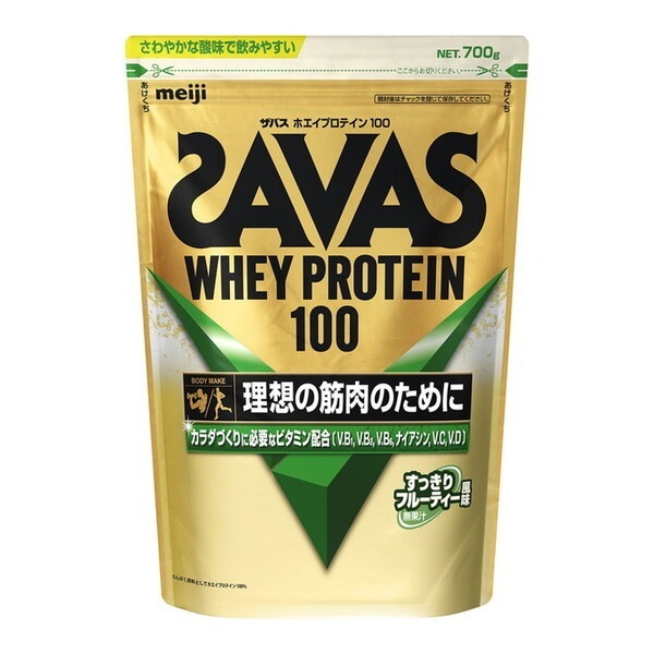 ザバス ホエイプロテイン100 すっきりフルーティー風味 700g 2631499
