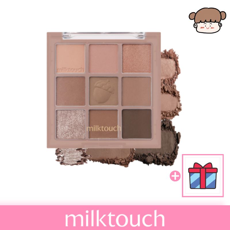 MILKTOUCH トーンオンシャドウパレット7.8g／03 私の大好きな秋 /My Favorite Autumn‐透明感 クールカラー 雰囲気 秋 冬 発色 韓国化粧品 イエベ 4,350円
