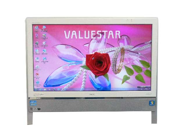 NEC デスクトップパソコン 中古パソコン VN770/D ホワイト デスクトップ 一体型 本体 Windows7 Core i5 ブルーレイ 地デジ/BS/CS 4GB/1.5TB 送料無料 中古