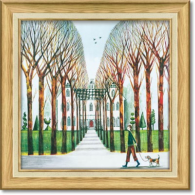 ユーパワー ジョー・ラム Gel加工 アートフレーム 「オールド ドッグ