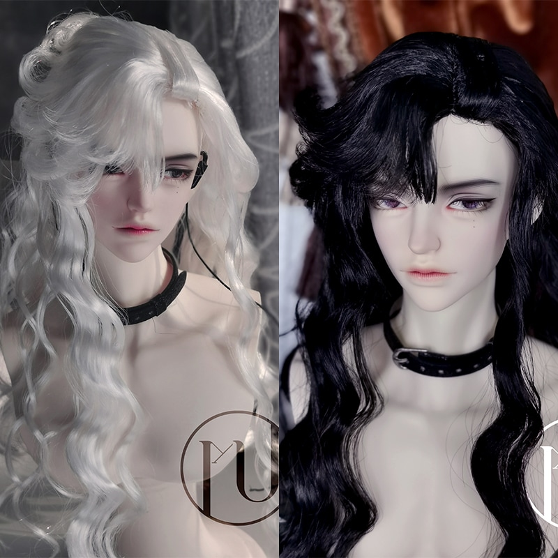 ドールウィッグ bjd 手入れ ロングパーマ スタイルあり SD/小顔SD/MSDサイズ球体関節人形用ウィッグ