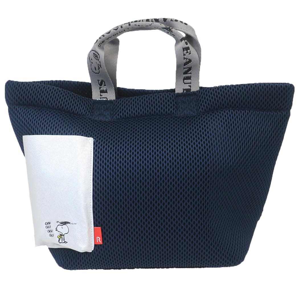 スヌーピー IP デリ wafer ウエッファ Peanuts-0K メッシュ生地 ミニバッグ