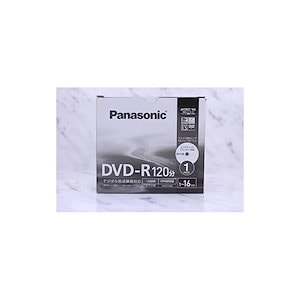 【即納】パナソニック (Panasonic) 録画用 DVD-R ディスク 4.7GB 単品 (片面120分) LM-RC120NK