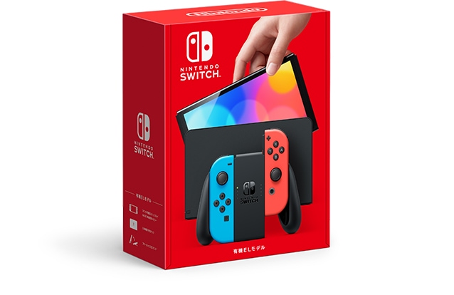 【新品】Nintendo Switch (有機ELモデル) HEG-S-KABAA [ネオンブルーネオンレッド]