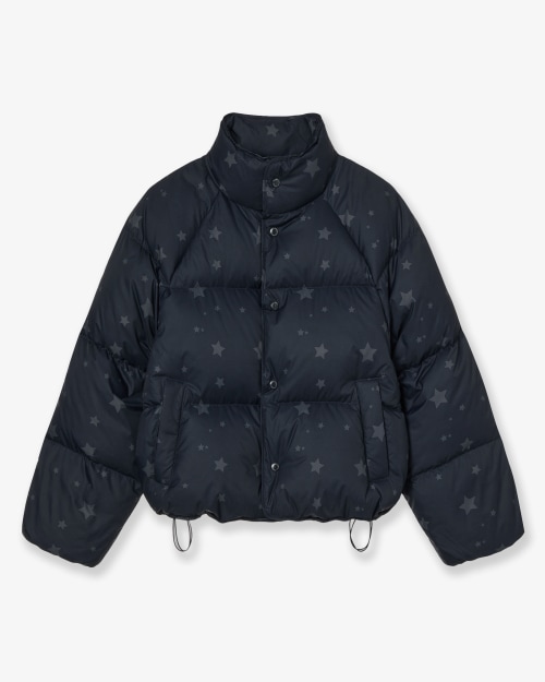 【AEAE】 STAR PUFFER DOWN JACKET [NAVY] 正規品