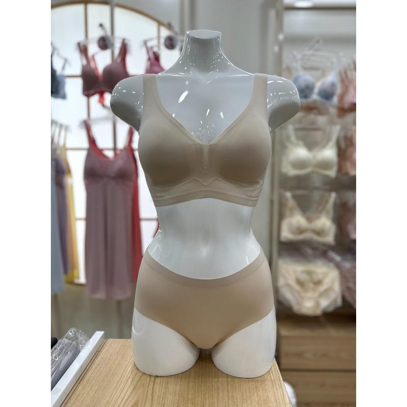 パール生地モダンなシェイプのランニング型퓨징ブラセット (SK) BR6842 BP6842 (スターフィールドCOEX)