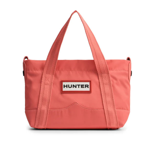 ハンター HUNTER ナイロン ミニ トップ クリップ トート バッグ レディース UBS1203KBM-FCO