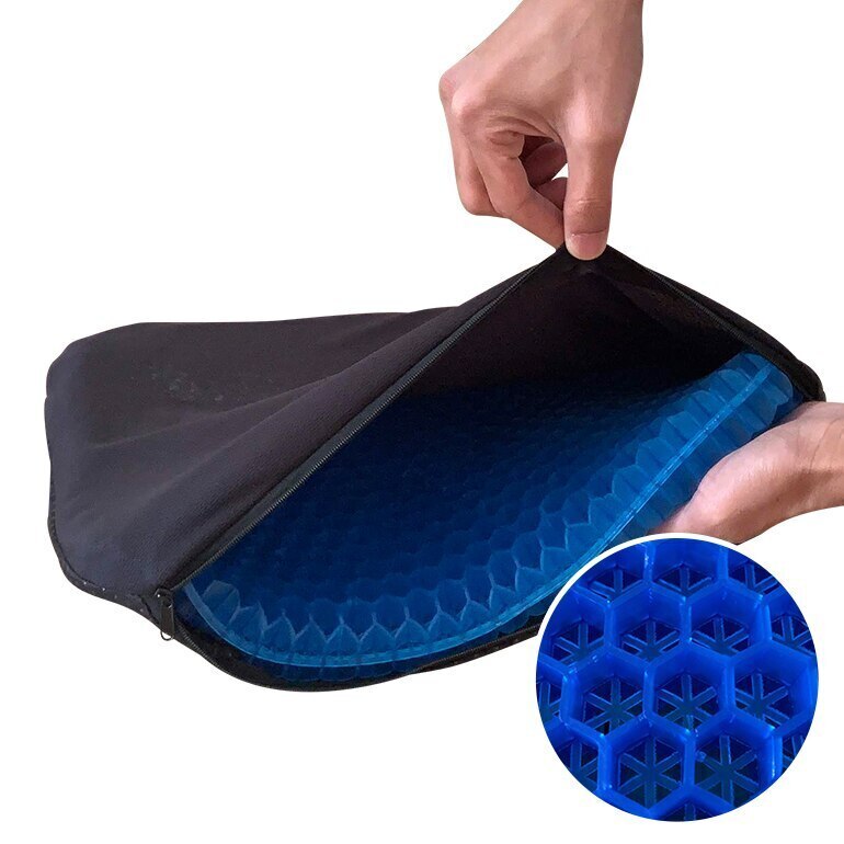 【20点セット】急速出荷クッション 衝撃吸収 ゲルクッション 第三世代 ジェルクッション 腰痛 体圧分散 カバー付き 座布団