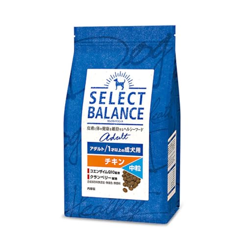 アダルト チキン 中粒 1才以上の成犬用3kg