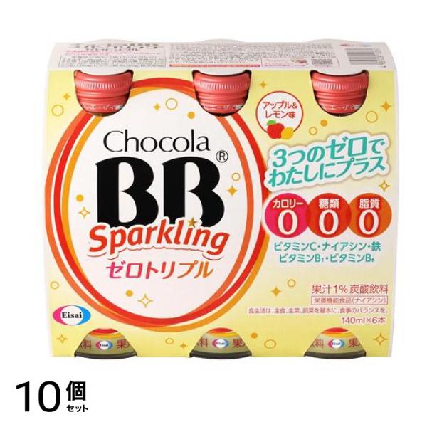 スパークリング ゼロトリプル アップル&レモン味 140mL× 6本 10個セット