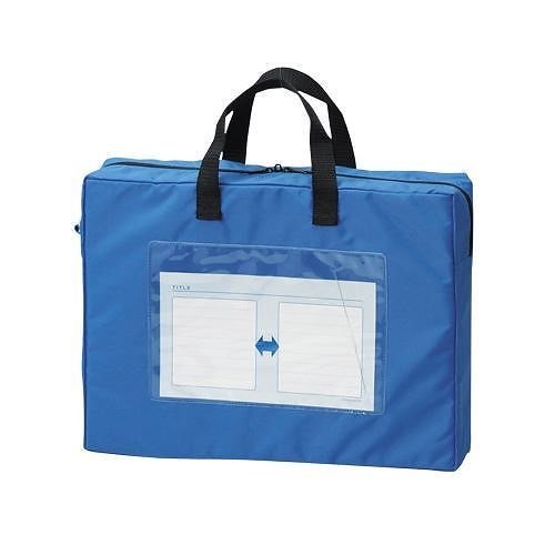 （まとめ買い）メールバッグ ブルー CR-ME44-BL ｱｵ 00028508 [x3]