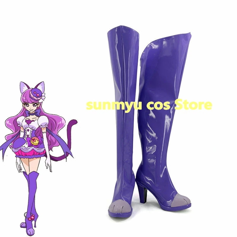 キラキラプリキュアアラモード　キュアマカロン コスプレ靴 ブーツ
