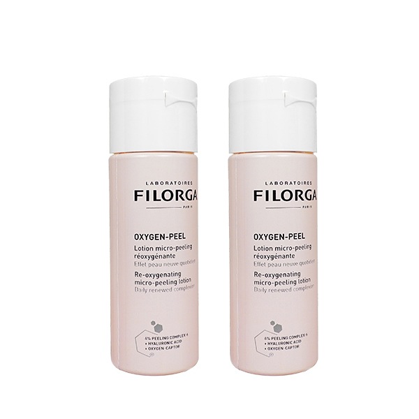 フィロルガ オキシゲンピール 150ml 2本 Filorga Oxygen-Peel Lotion ピーリングローション 拭き取り化粧水　海外直送：日時指定不可　ヤマト国際便発送　送料無料