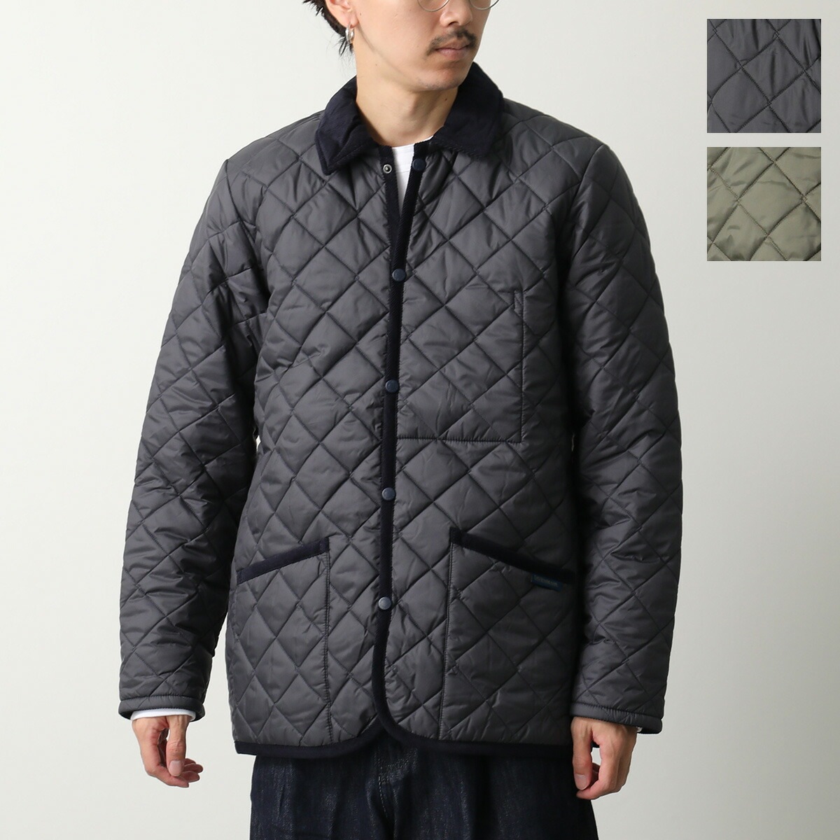 LAVENHAM ラベンハム ジャケット DENHAM デンハム SLJ9003 メンズ ダイヤモンドキルティング サイドベンツ カラー3色