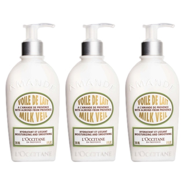 ロクシタン アーモンド ミルクヴェール 240ml x 3 お得な3個セット