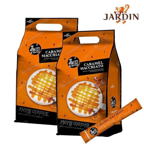 ジャダン カフェモリー キャラメル マキアート 60T X 2個 コーヒーミックス 使い捨て