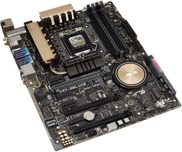 ASUS Z97-DELUXE LGA 1150 Intel Z97 HDMI SATA 6Gb/s USB 3.0 ATX Intel Motherboard
