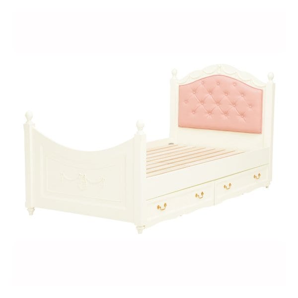 収納ベッド シングルサイズ フレームのみ ホワイト RB-1855WH