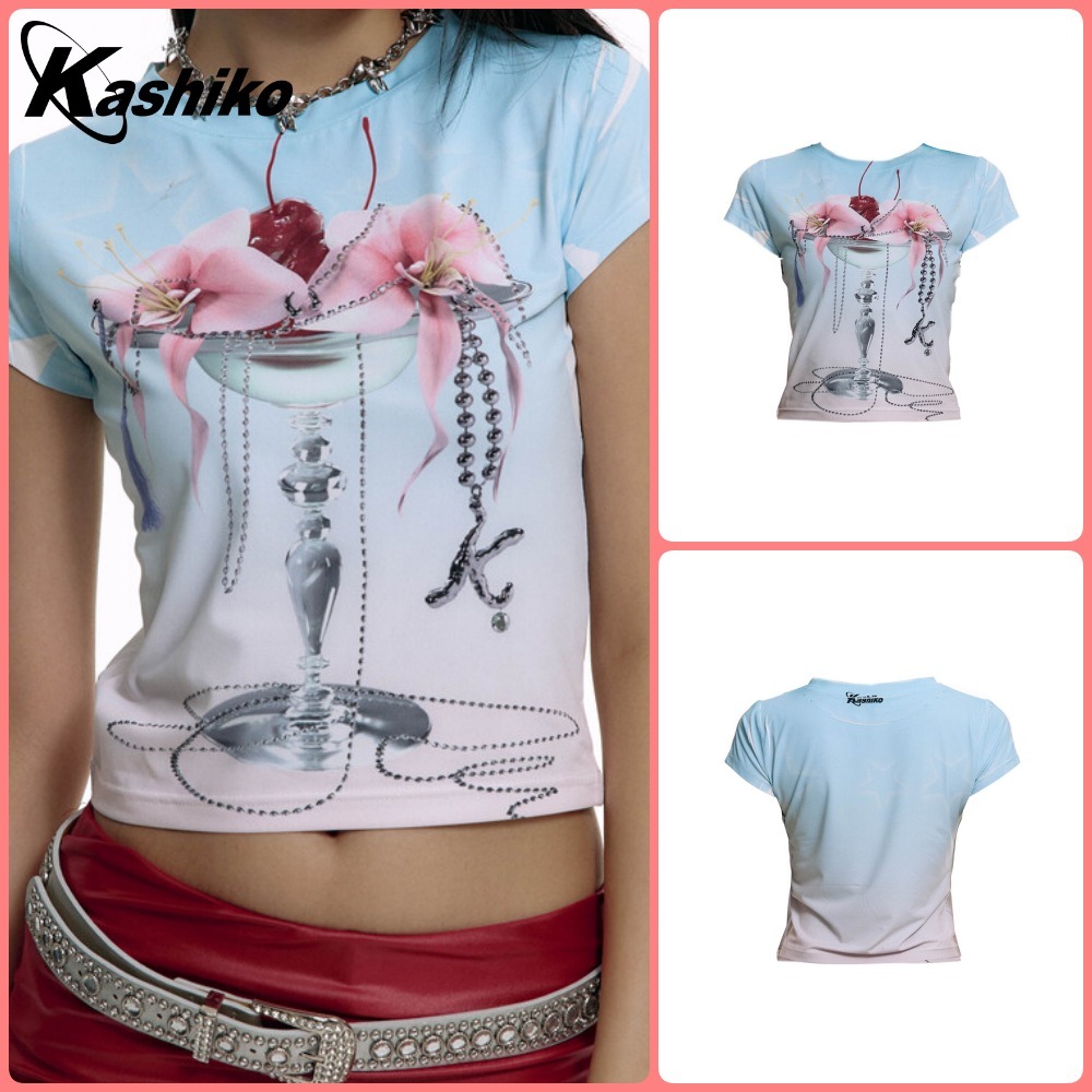 【kashiko】Jewel Cocktail Tee
