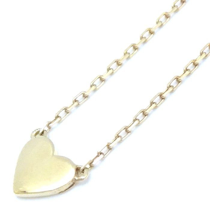 ハート ネックレス VC0102010100 K18YG イエローゴールド/292177【中古】
