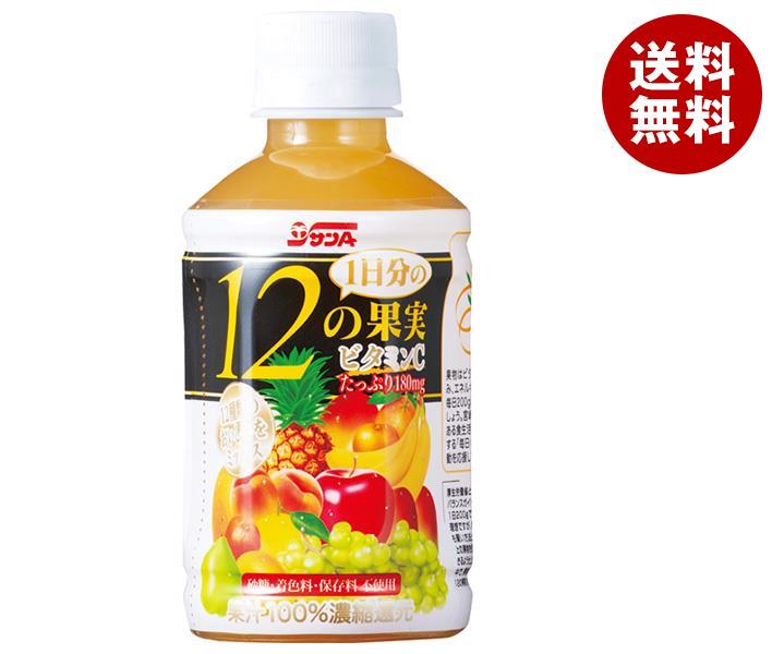 サンA 1日分の12の果実 240mlPET×24本入×(2ケース)