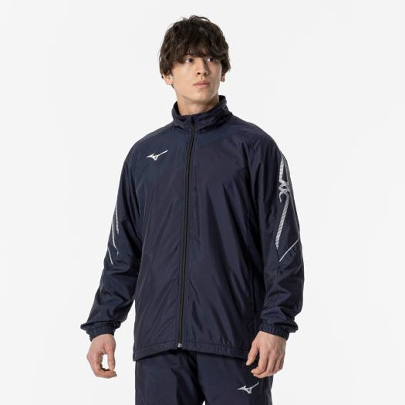 発熱素材 MCライン ブレスサーモ裏地ウォーマージャケット ユニセックス トレーニング ウォーマースーツ トップス (32MEA631)