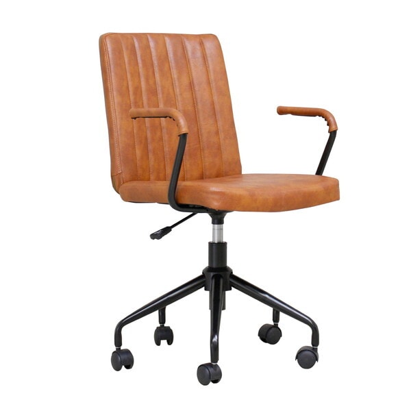 後藤家具物産 OA-08-LBR ライトブラウン クラリス オフィスチェアー メーカー直送