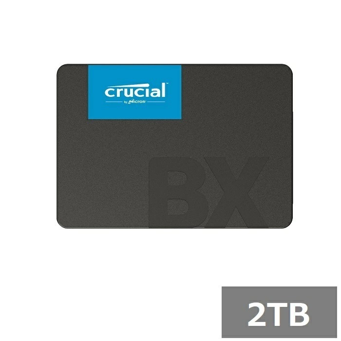 クルーシャル SSD 2TB BX500 CT2000BX500SSD1 Crucial SATA 2.5インチ パソコン ノートパソコン デスクトップ 並行輸入品