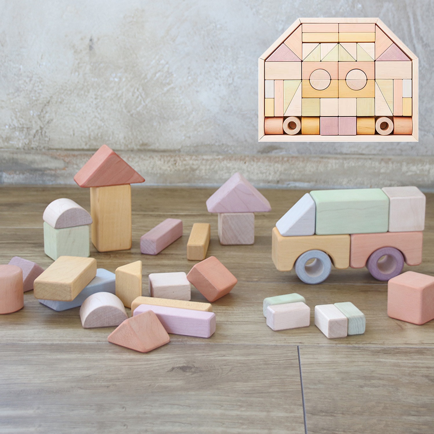 積み木 つみきのいえL 1歳半から 知育玩具 おもちゃ 男の子 女の子 日本製 809549 13,376円