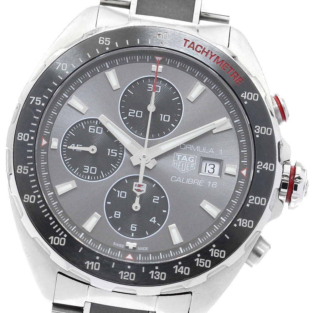 タグホイヤー TAG HEUER CAZ2012-1 フォーミュラ1 クロノグラフ 自動巻き メンズ 箱・保証書付き_893177【中古】
