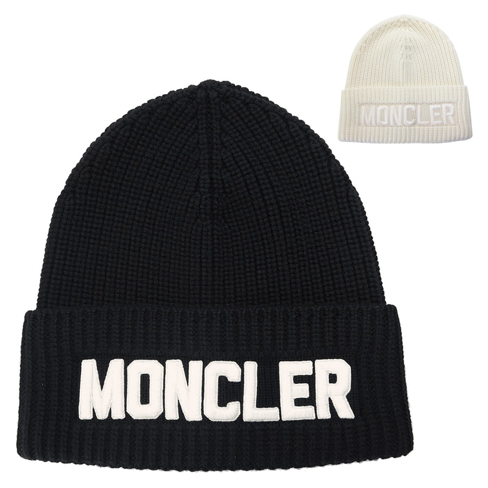 MONCLER ニット帽 ニットキャップ 楽天市場】MONCLER モンクレール Knit Cap ニット帽 ビーニー
