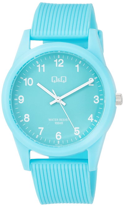 他サイト： [シチズン Q&Q] 腕時計 アナログ 防水 ウレタンベルト VS40-010 レディース ミントグリーンの商品画像