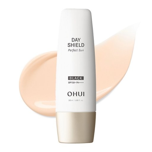 デイシールドパーフェクトラインブラックSPF50+ PA++++ 50ml 1個 黒パッケージ クール肌