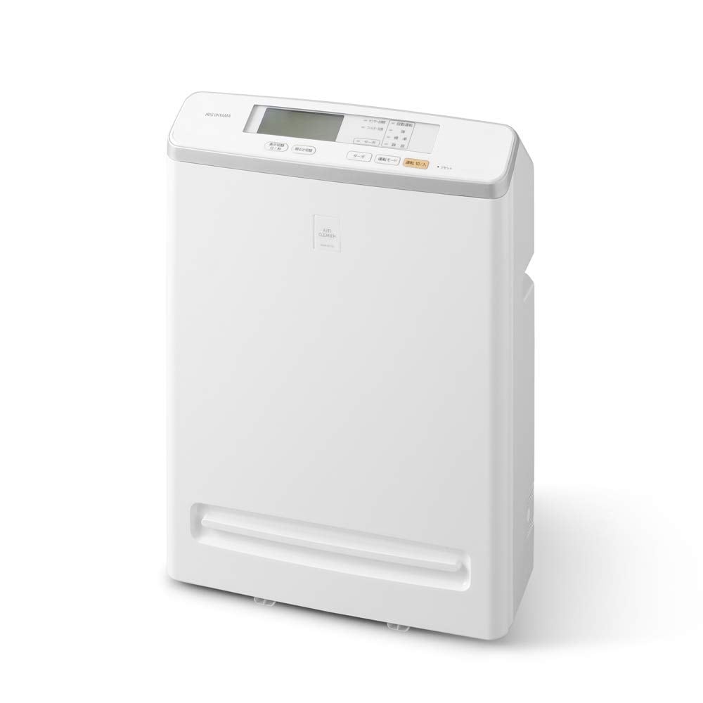 アイリスオーヤマ 空気清浄機 25畳 消臭 除菌 脱臭 ホコリ 花粉 集じん PM2.5 ペット 静音 省エネ 軽量 タバコ アレルギー対策 コンパクト モニター付き 汚れ具合数値化 ホコリセンサー付