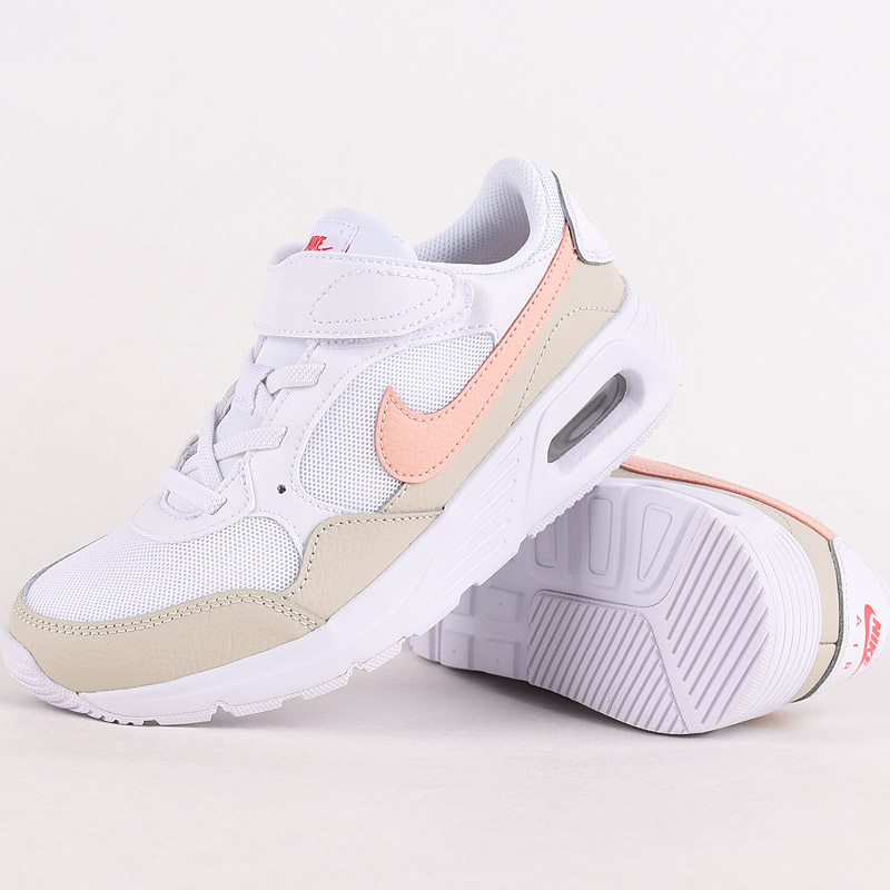 エア マックス SC PSV CZ5356 122 白 キッズ ジュニア スニーカー シューズ 靴 カジュアル ファッション スポーツ 運動 Air Max 子供靴 ホワイト