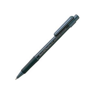 (まとめ) TANOSEE ノック式油性ボールペン 0.7mm 黒 業務用パック 1箱（10本） (×30セット)