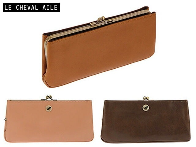 シュヴァルエレ がま口レザー ウォレット 長財布 FILE004 6164374 ueni51 10,296円