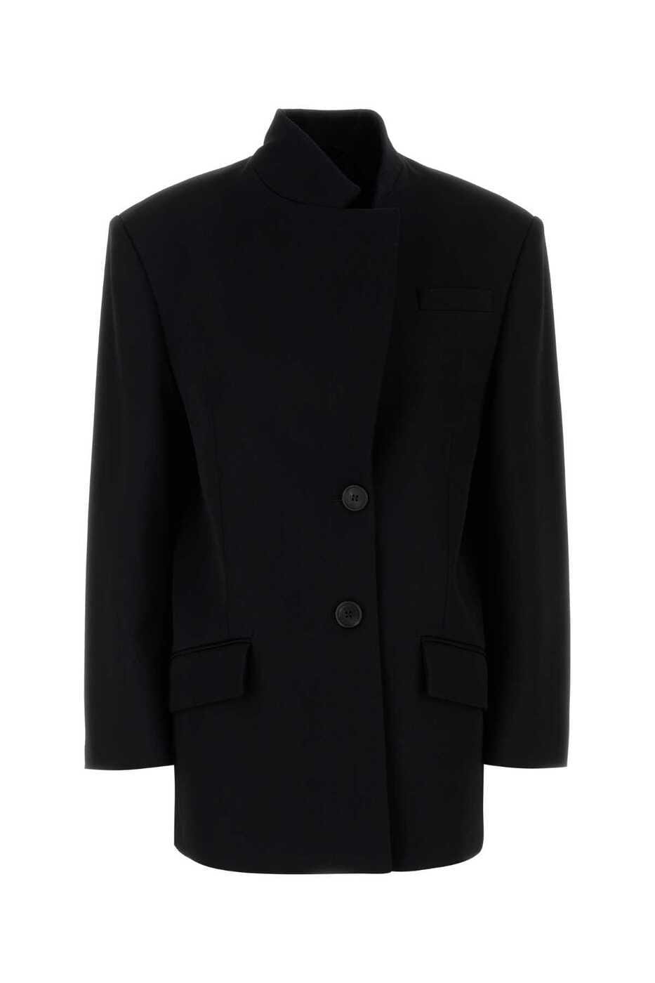 250WCG00080WWW046AA 100 ブラック 春夏2025 ジャケット レディース ia