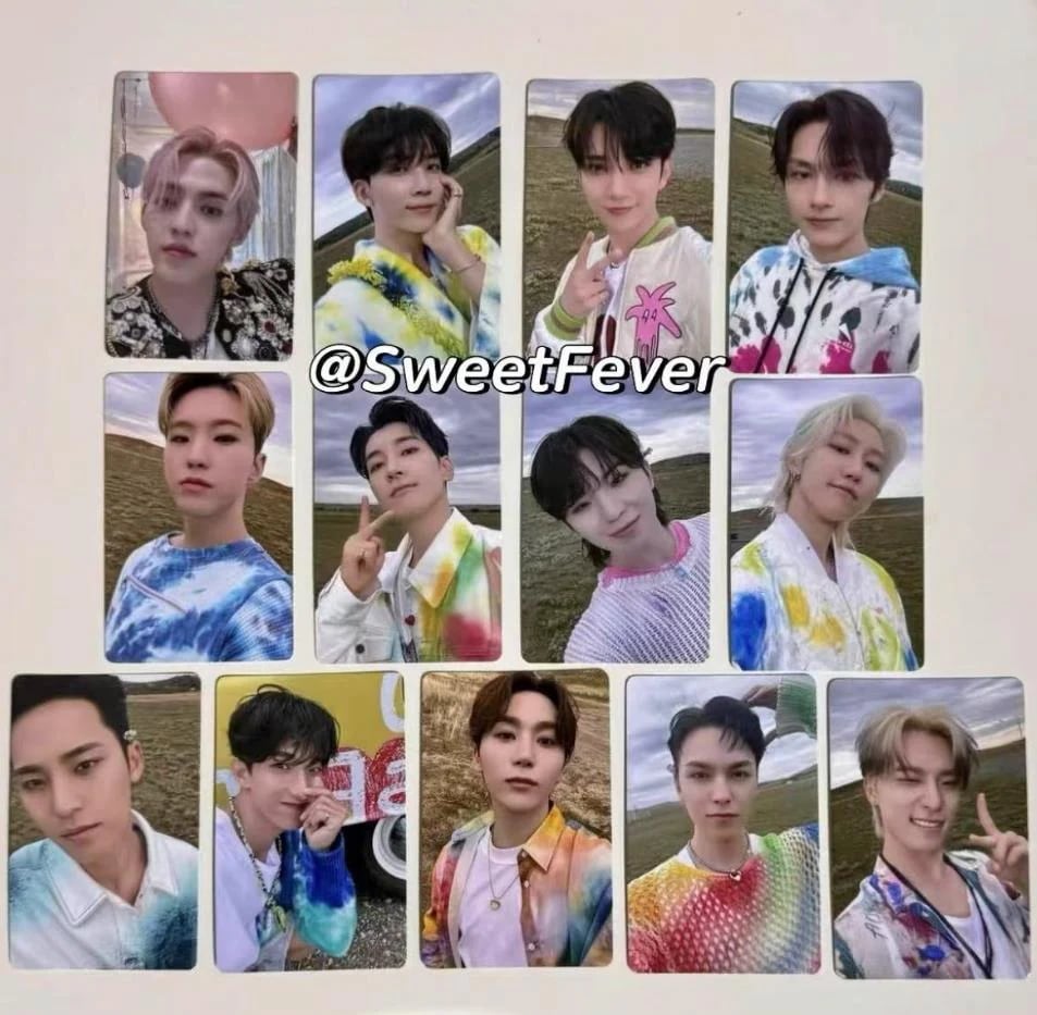 公式品　SEVENTEEN Mini11 Heaven yzye 特典 全員１３枚セット