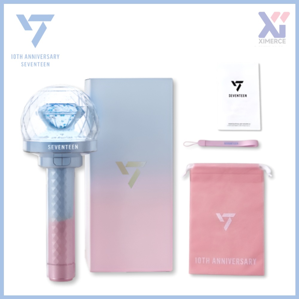 【公式】SEVENTEEN 公式 ペンライト OFFICIAL FANLIGHT STICK VER.3 10th Anniv.