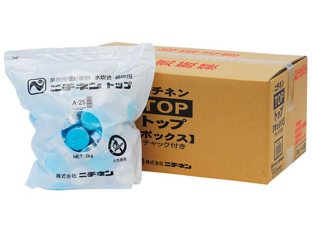 ニチネン 固形燃料 トップ・ボックスA(アルミ泊付)A-25g 320個入 5278510