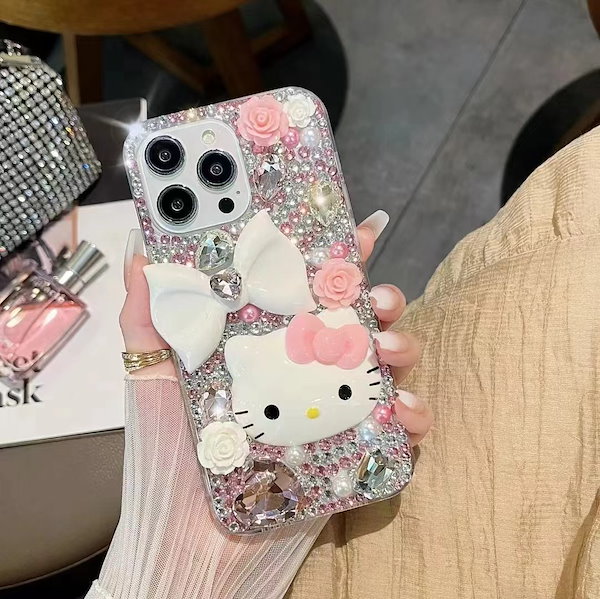 Qoo10] 3D スマホケース キラキラ マイメロ