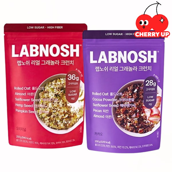 Qoo10] LABNOSH 【選べる味】ラブノッシュ リアルグラノー