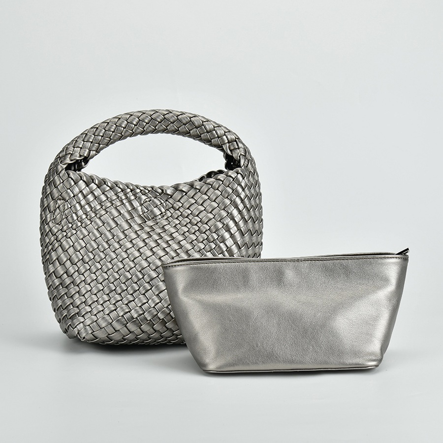 レディースハンドバッグ実用的なシンプルな通勤エレガントなピュアカラー