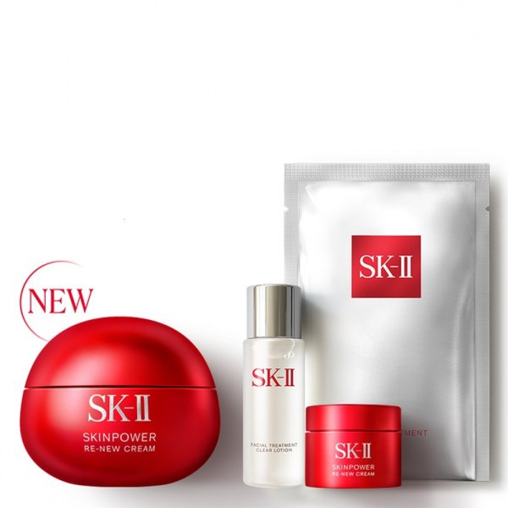 SK-II スキンパワー リニュークリーム 80g セット